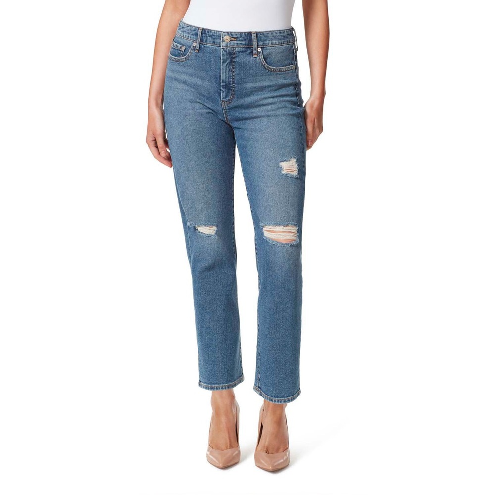 NWT Jessica Simpson Women's Spotlight High Rise Straight Jean